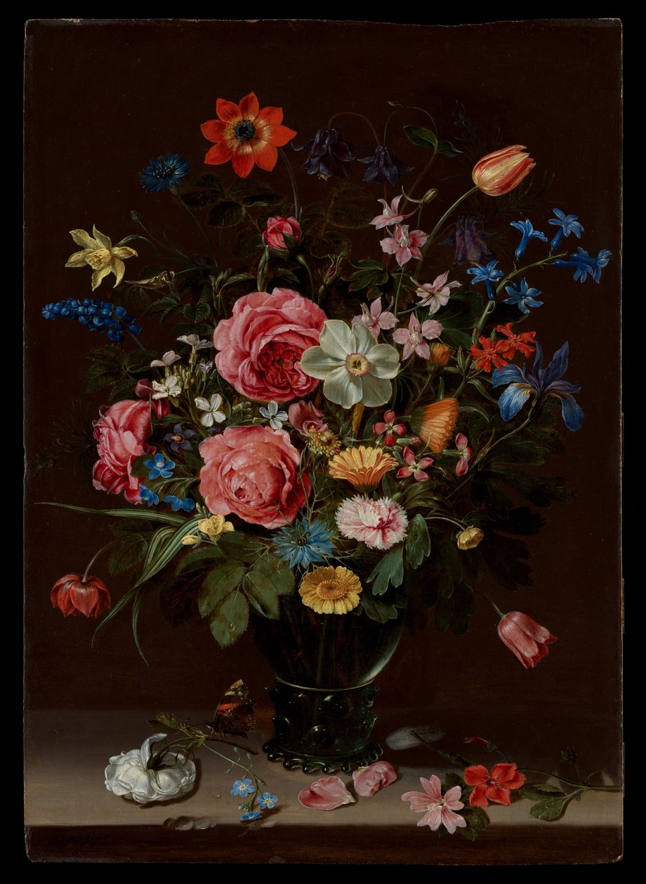 En buket blomster af Clara Peeters