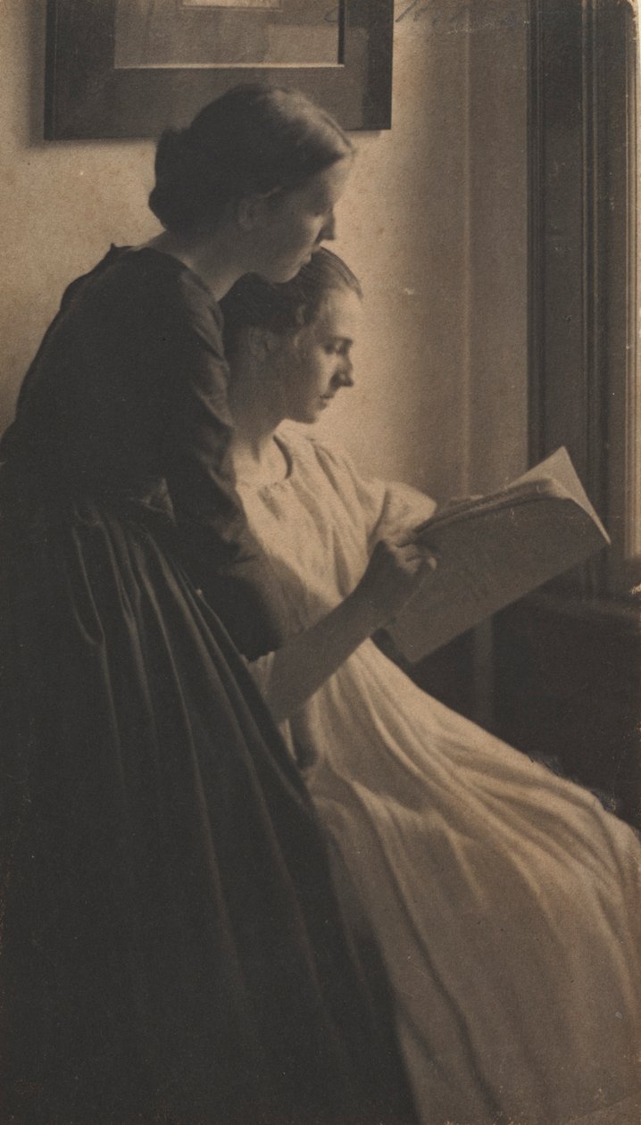 Læserne, 1897. af Clarence H. White