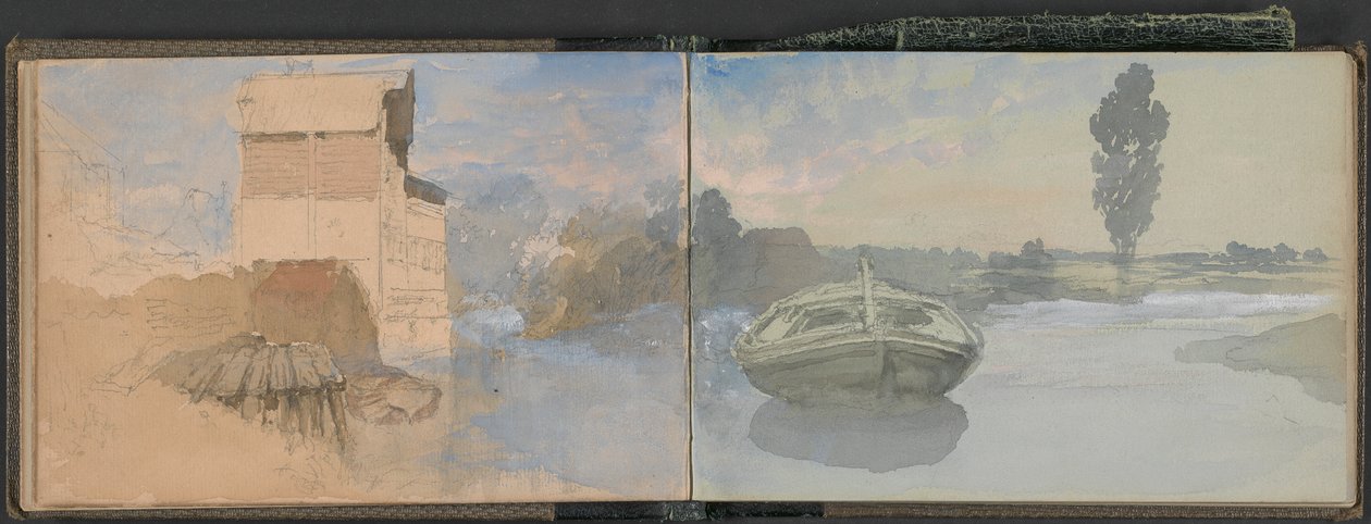 Isle of Wight og Kent skitsebog af Clarkson Stanfield
