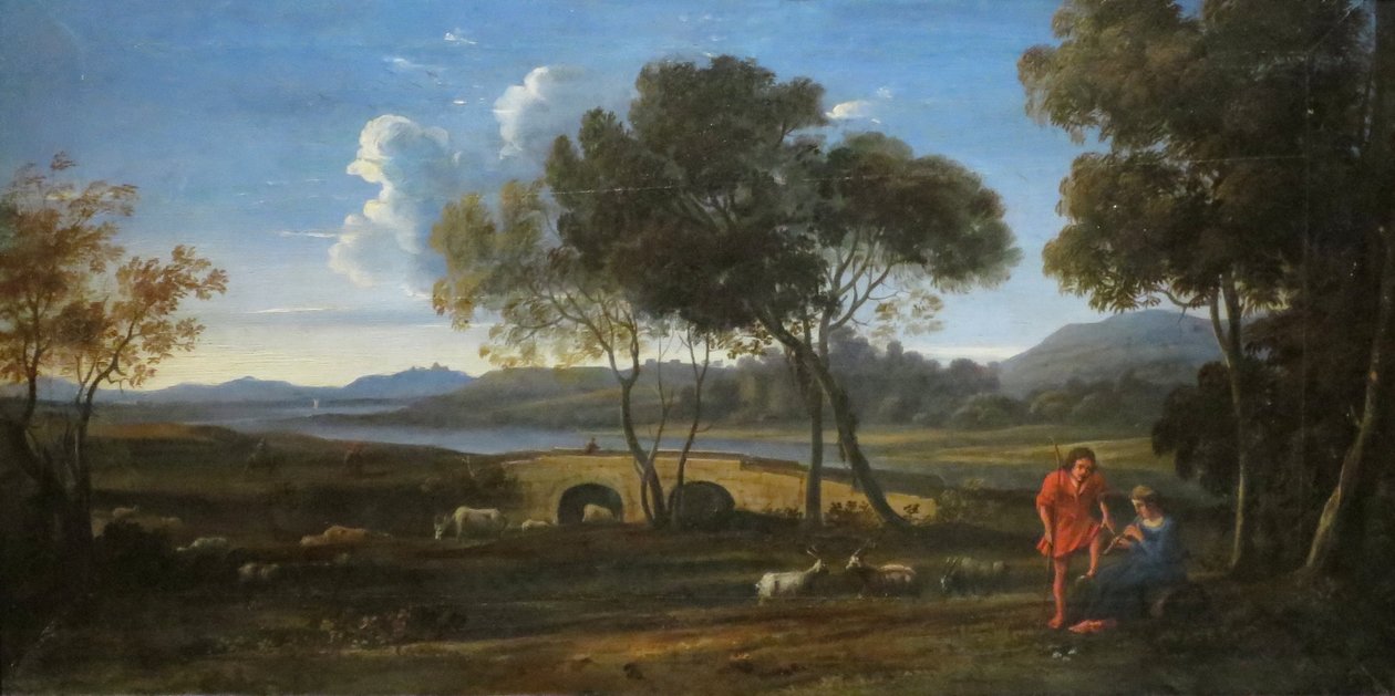 Et klassisk landskab af Claude Lorrain