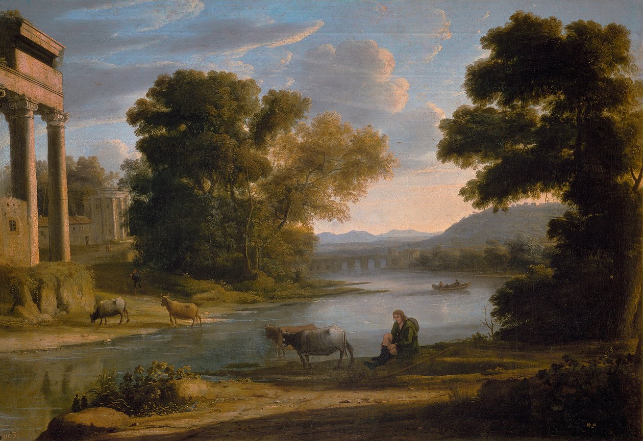 El jeg går af Claude Lorrain