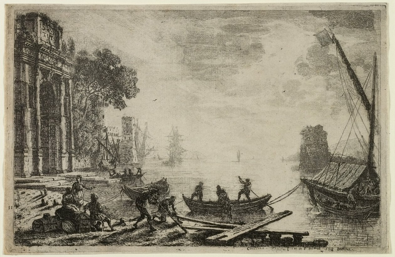 Den opgående sol, 1634 af Claude Lorrain