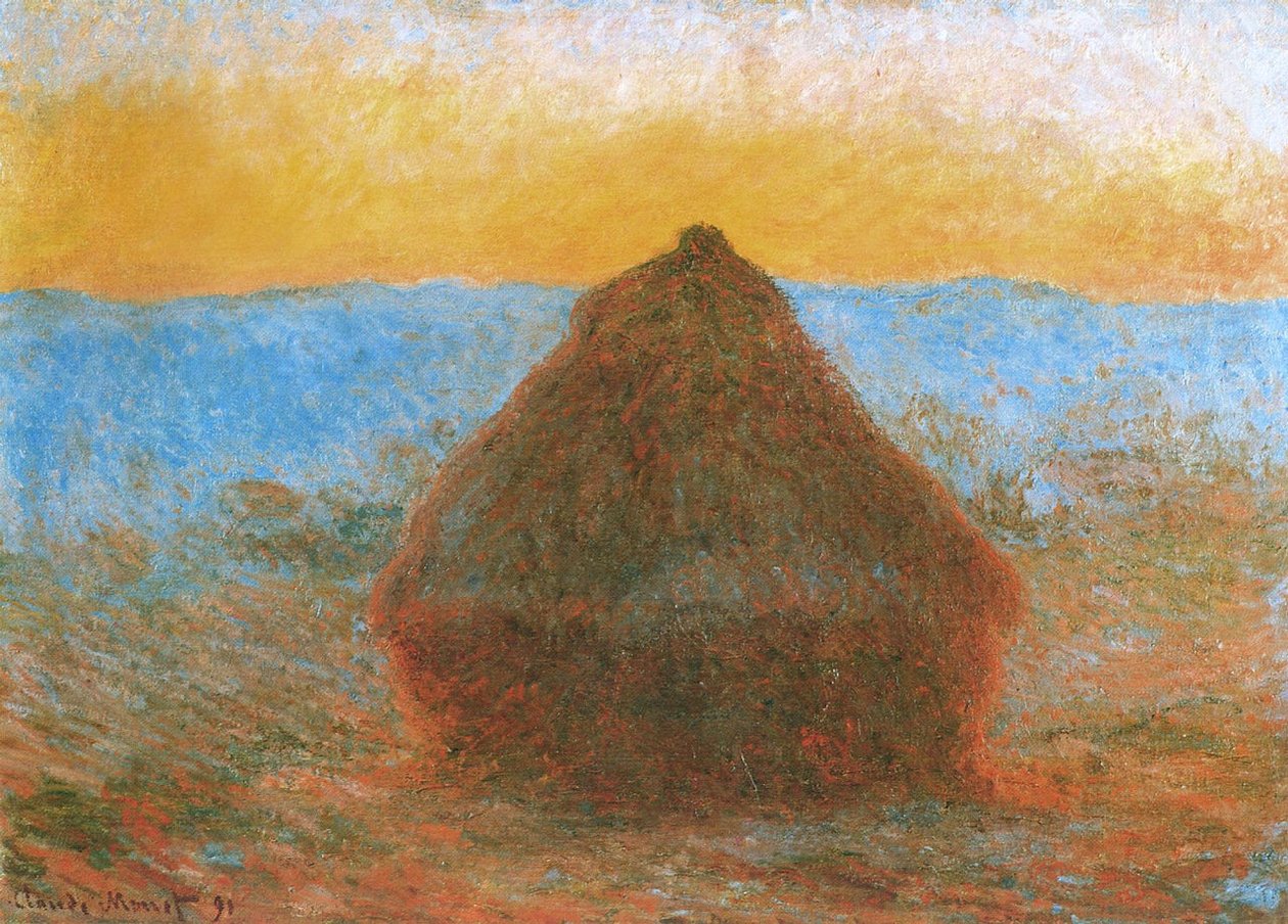 La Meulen af Claude Monet