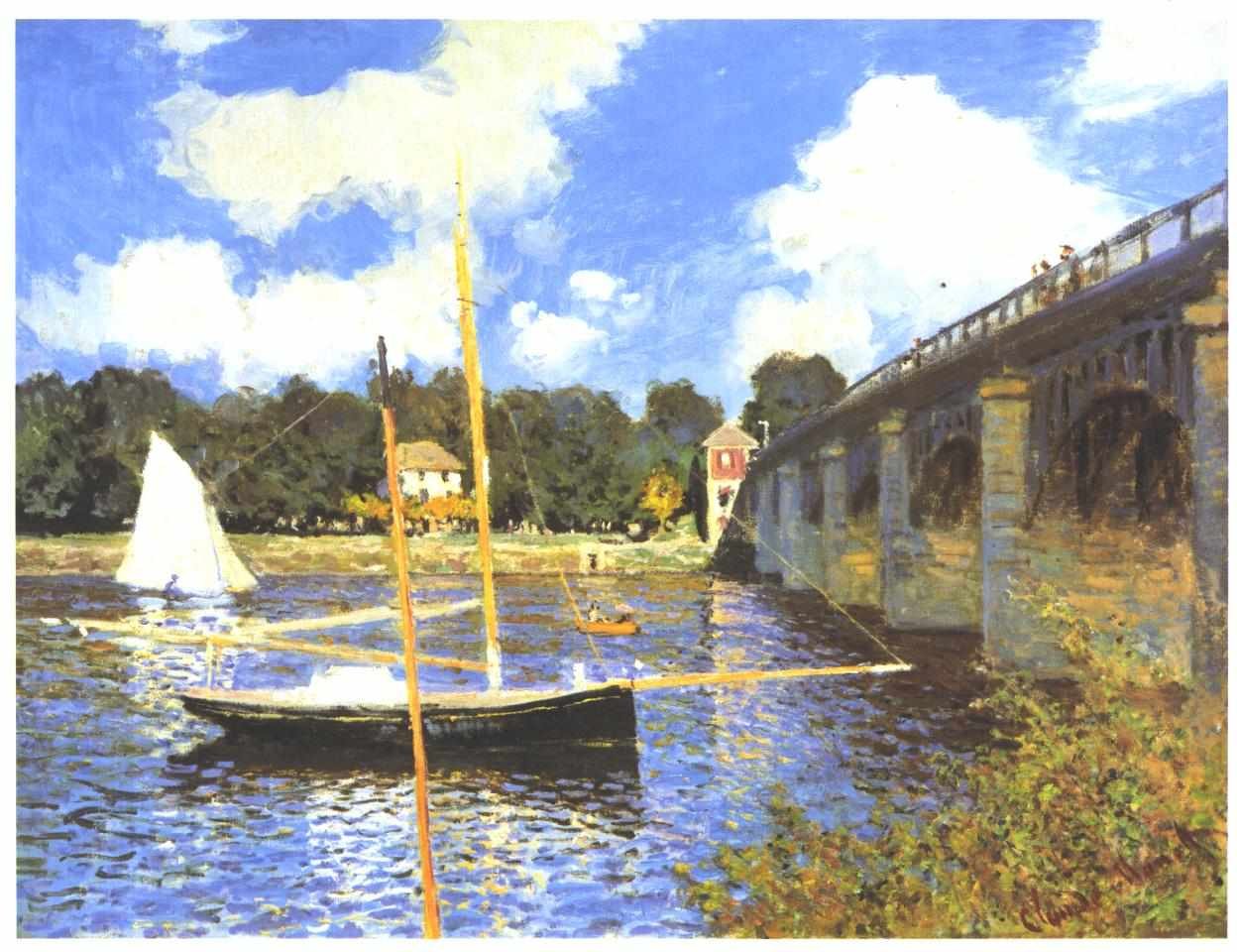Vejbroen, Argenteuil af Claude Monet