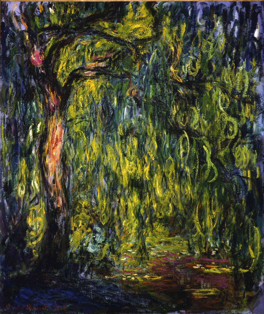 Grædende pil af Claude Monet