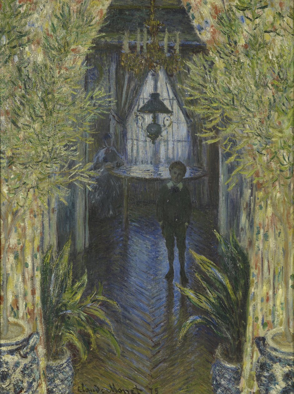 Et hjørne af lejligheden af Claude Monet