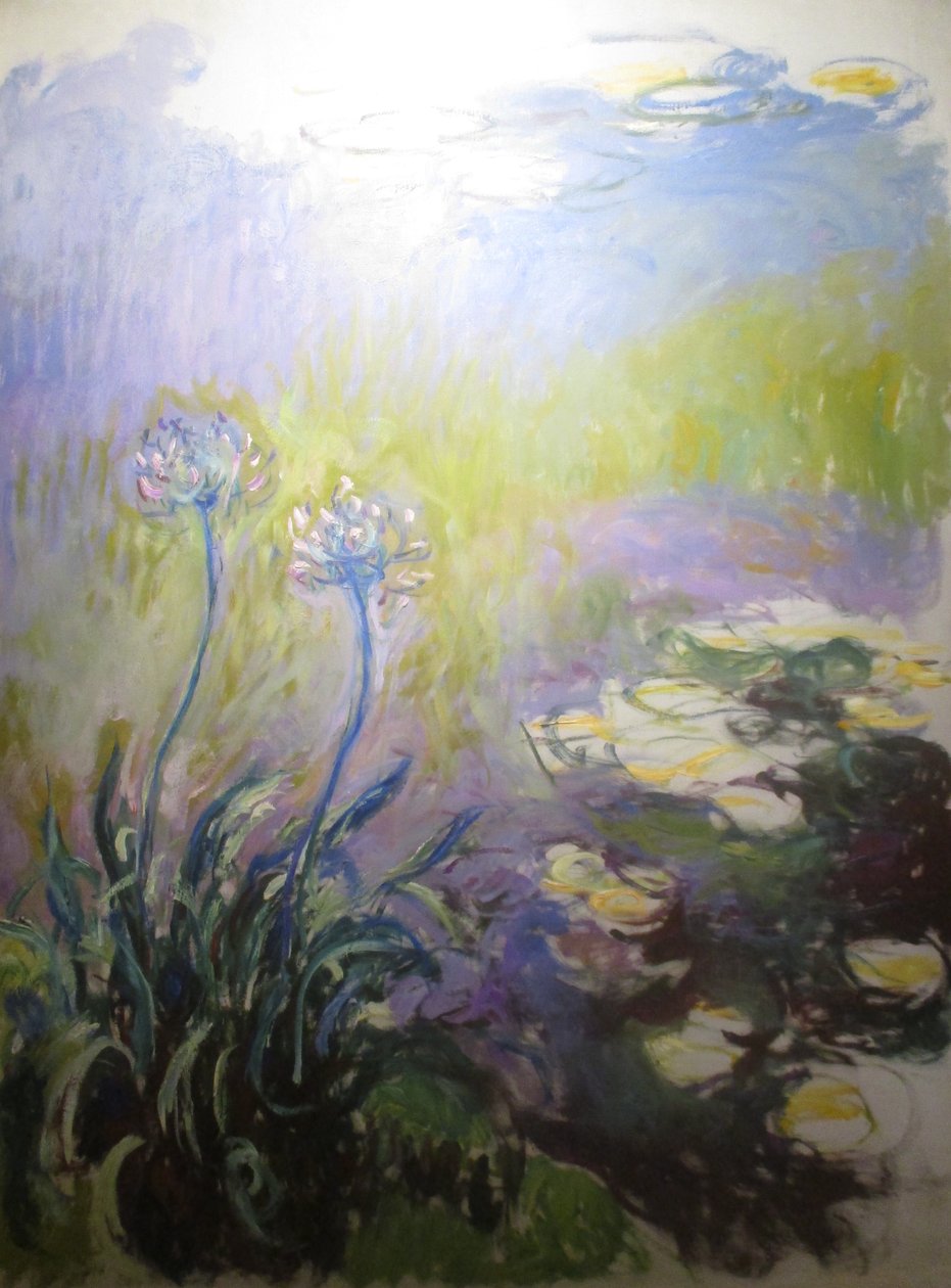 Agapanthes af Claude Monet