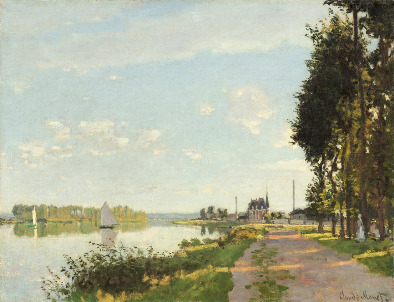 Argenteuil, ca. 1872 af Claude Monet