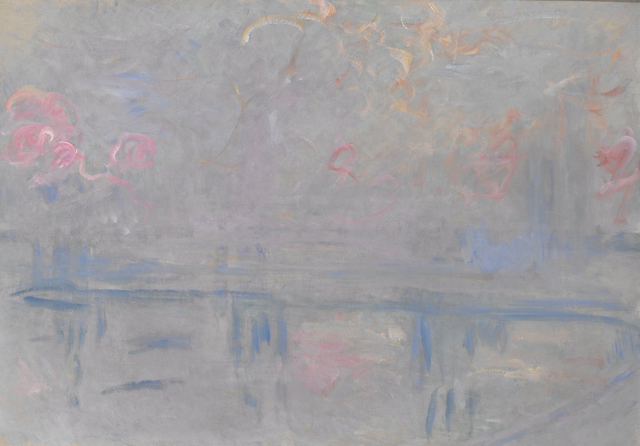 Charing Cross Bridge af Claude Monet
