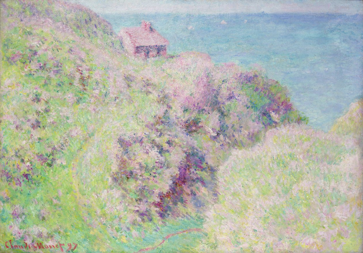 Toldbod i Varengeville, 1897 af Claude Monet