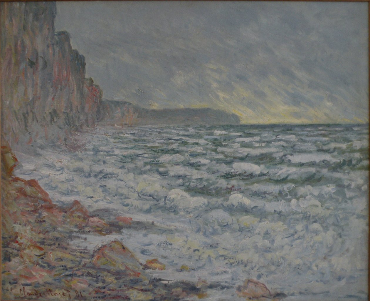 Fécamp, ved havet af Claude Monet