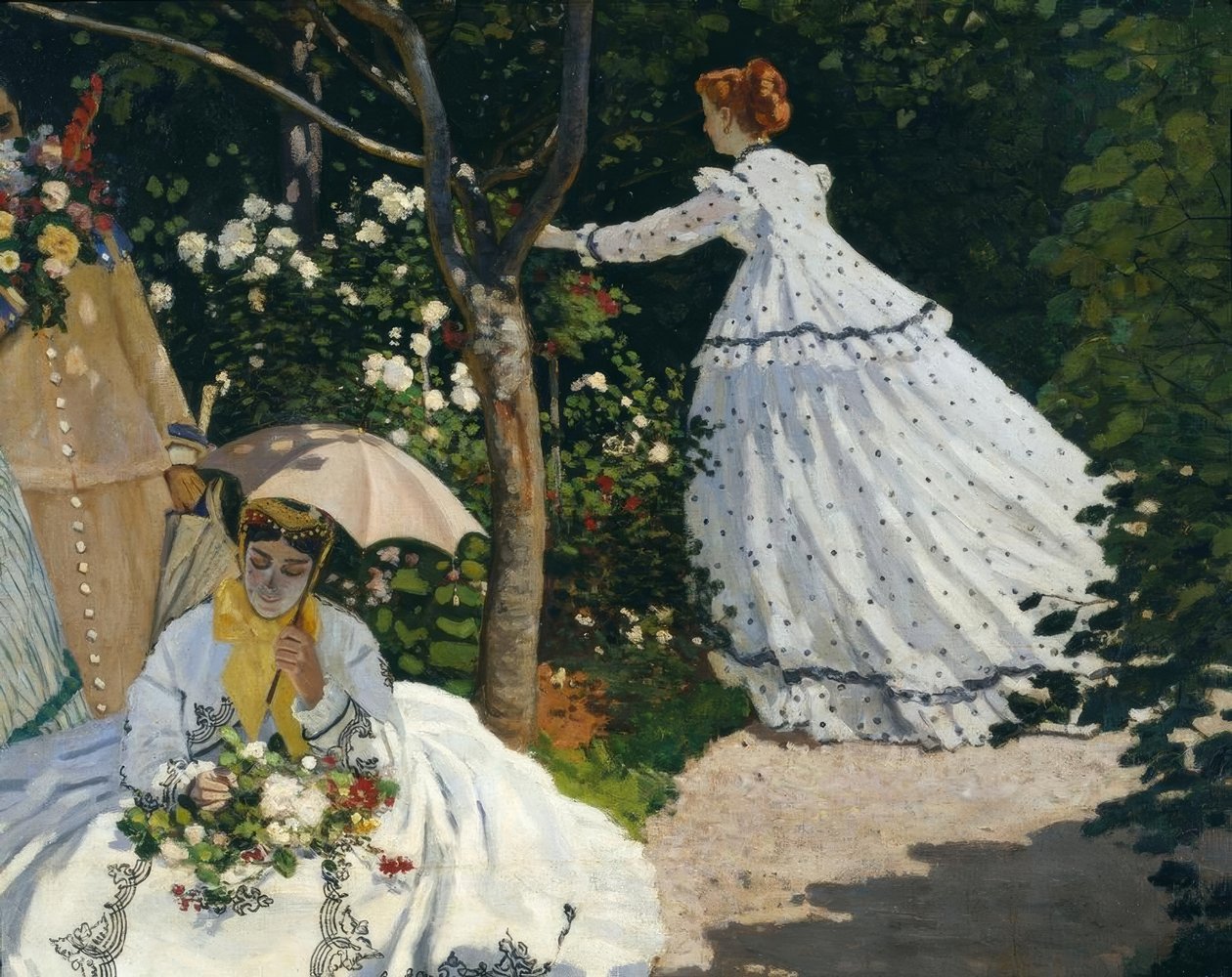 Kvinder i haven af Claude Monet
