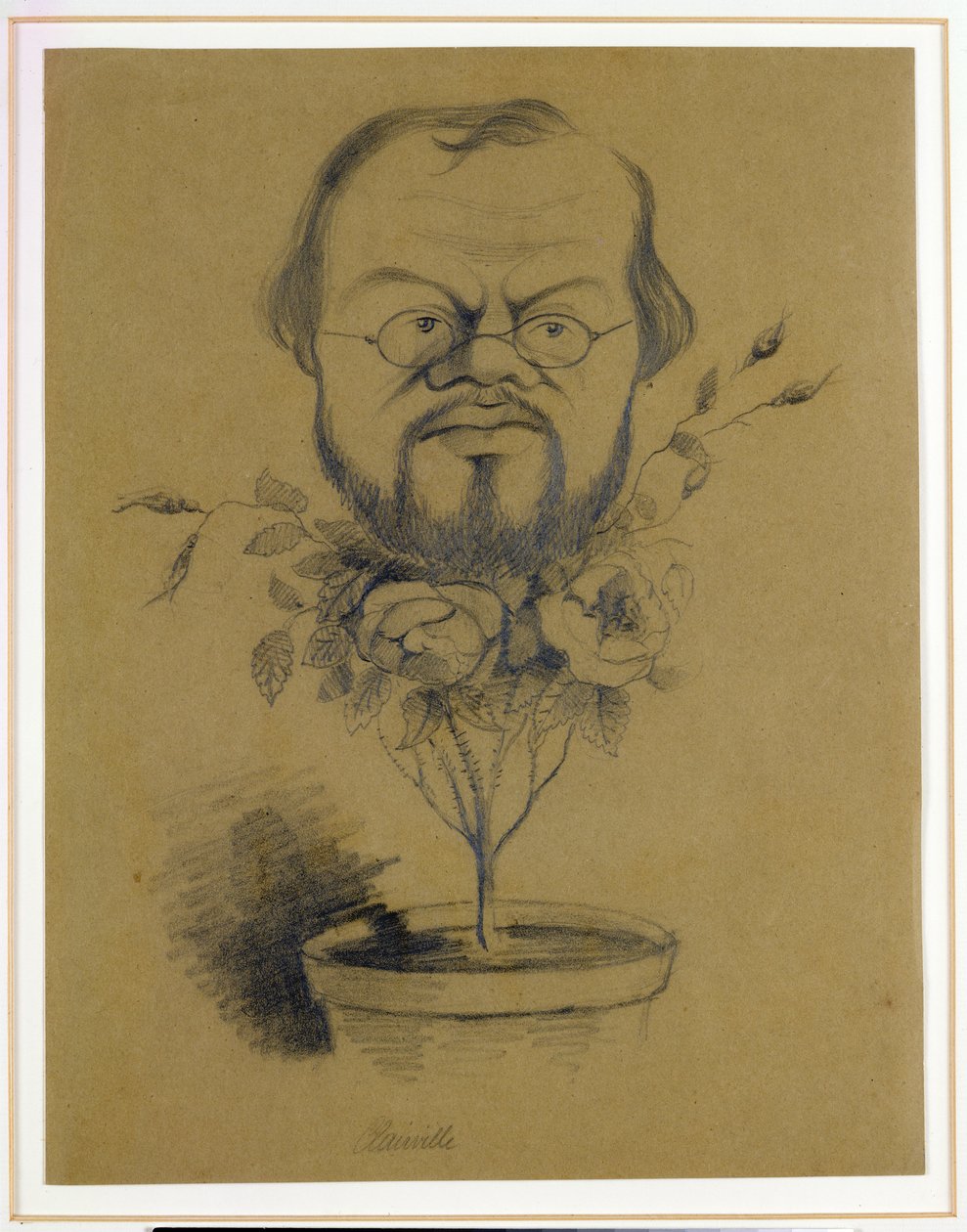 Francois Nicolaie (1811-79) 1858 af Claude Monet