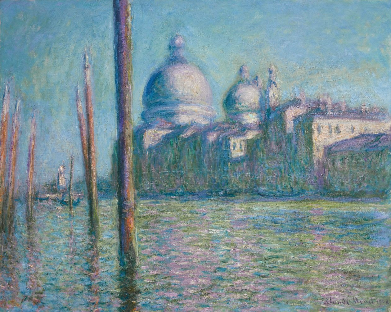 Le Grand Canal (W1739) af Claude Monet