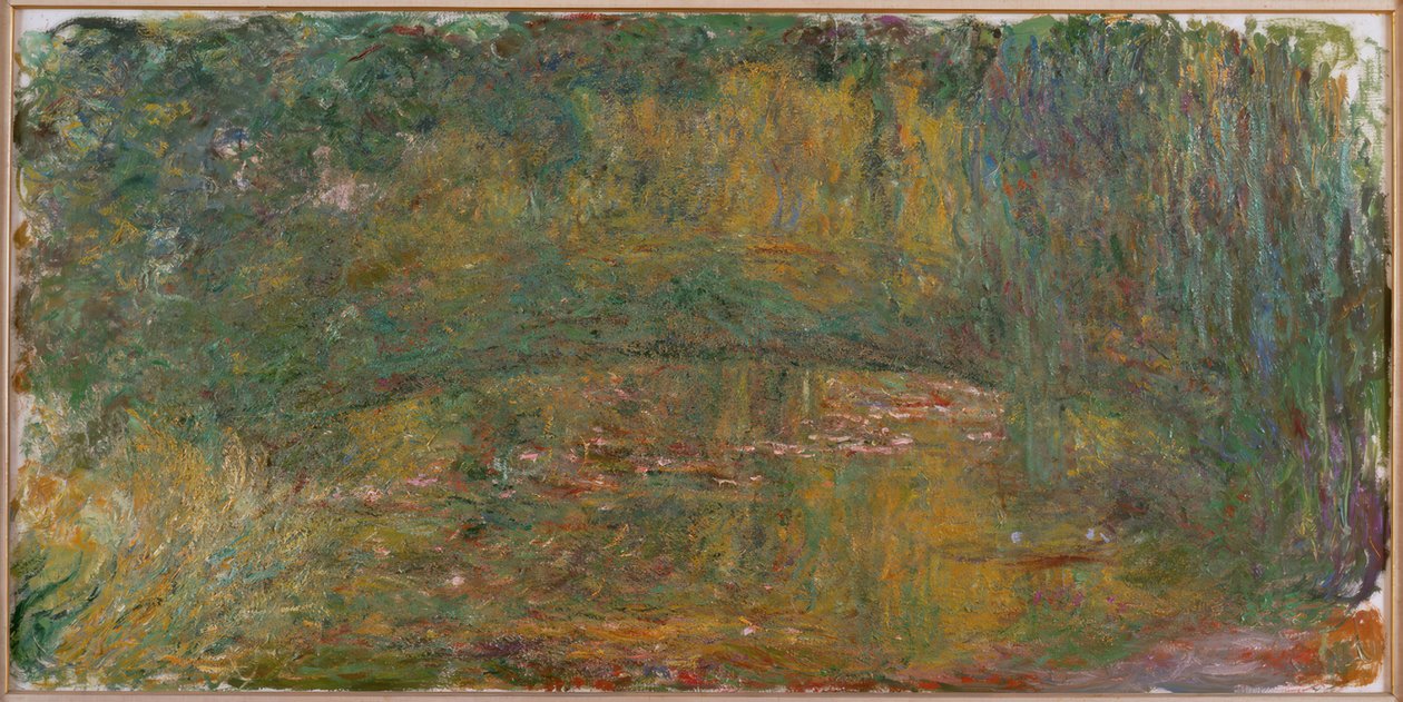 Den japanske bro af Claude Monet