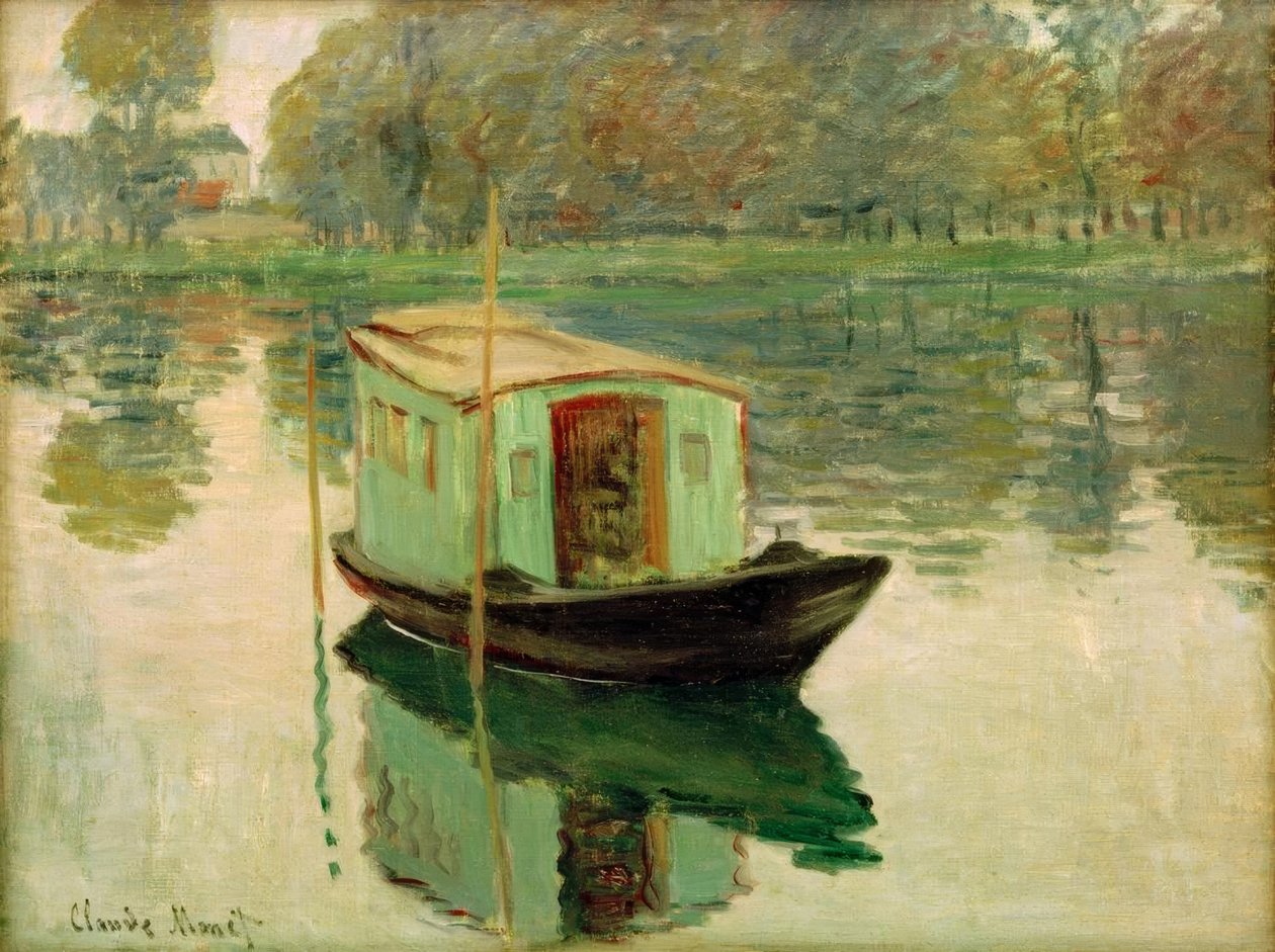Værkstedsbåden af Claude Monet
