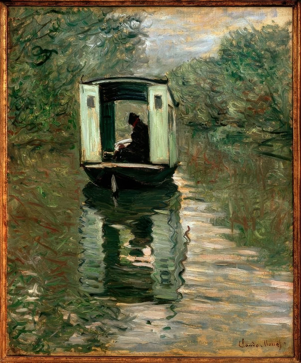 Værkstedsbåden af Claude Monet