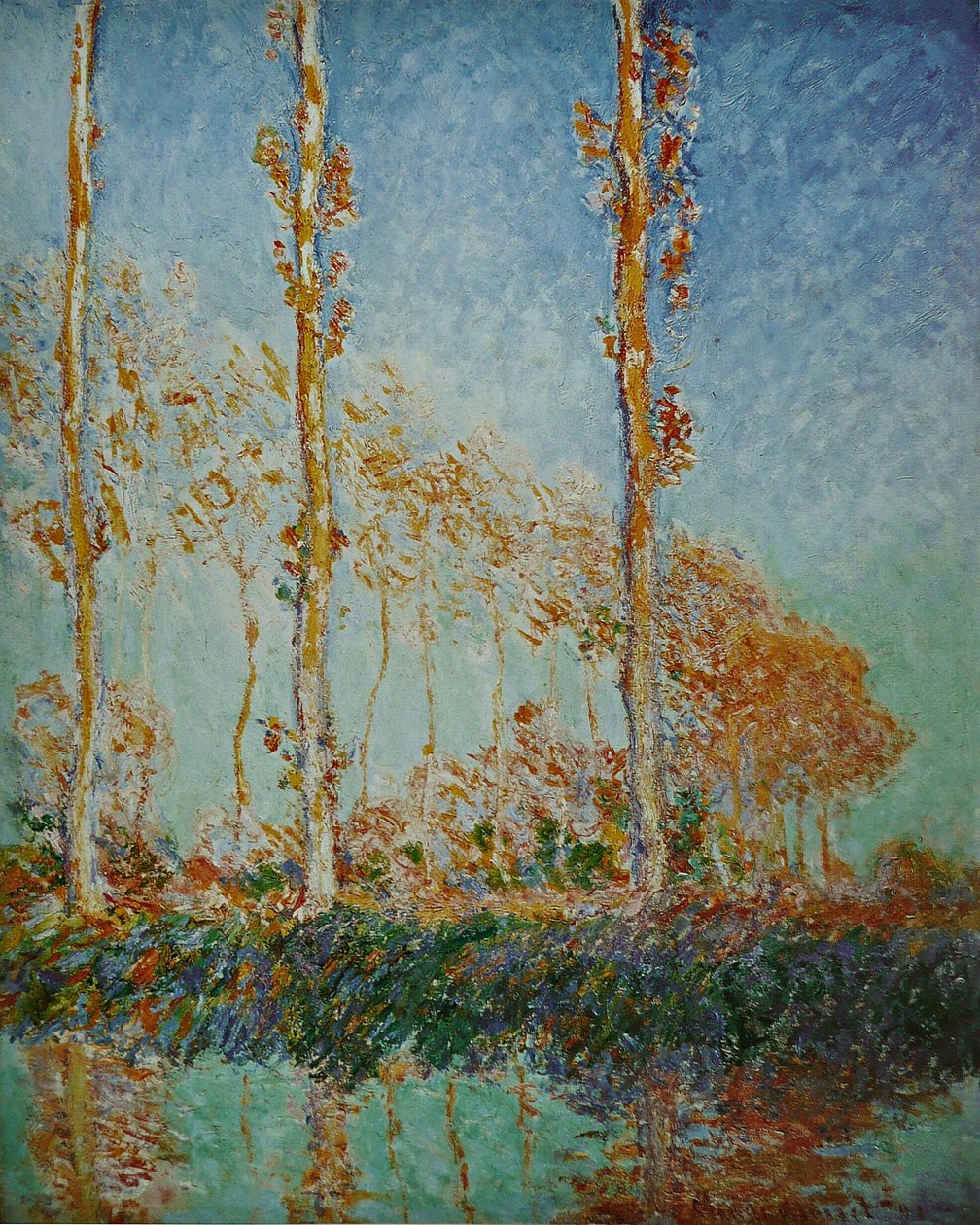 Popler af Claude Monet