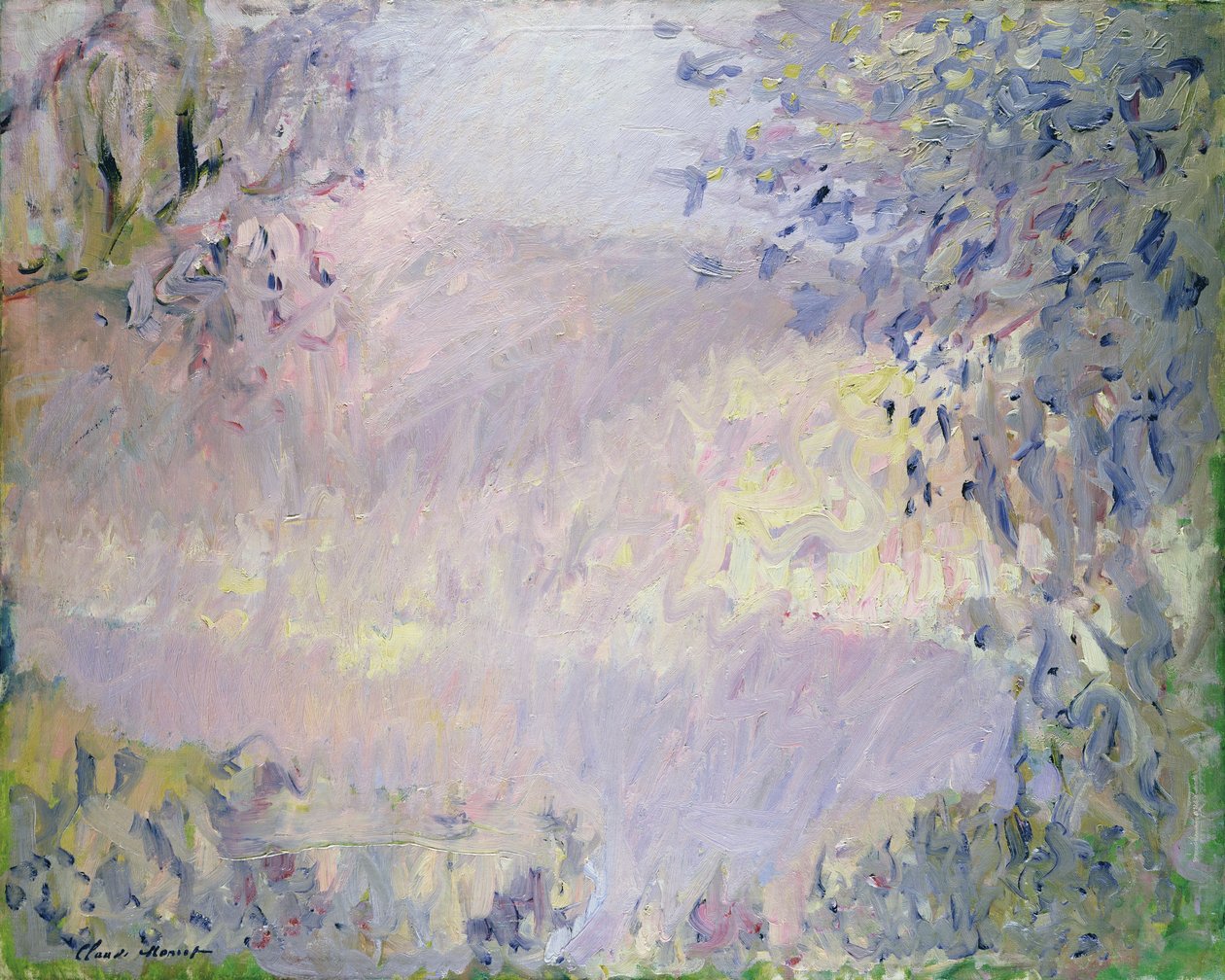 Monte Carlo: udsigt over Roquebrune, 1884 af Claude Monet