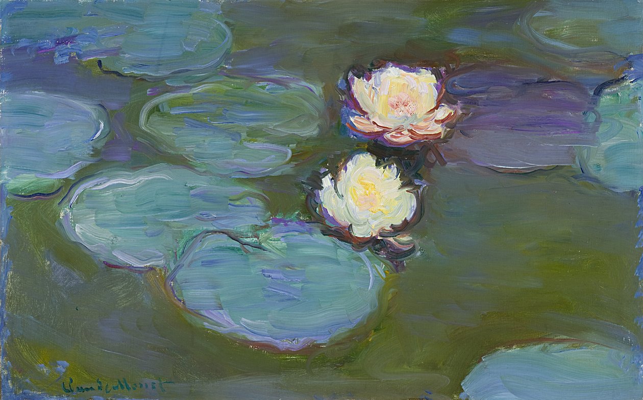 Nympheas, 1897-8 af Claude Monet