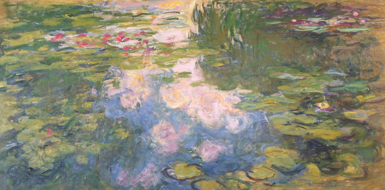 Nympheas, ca. 1919-22 af Claude Monet