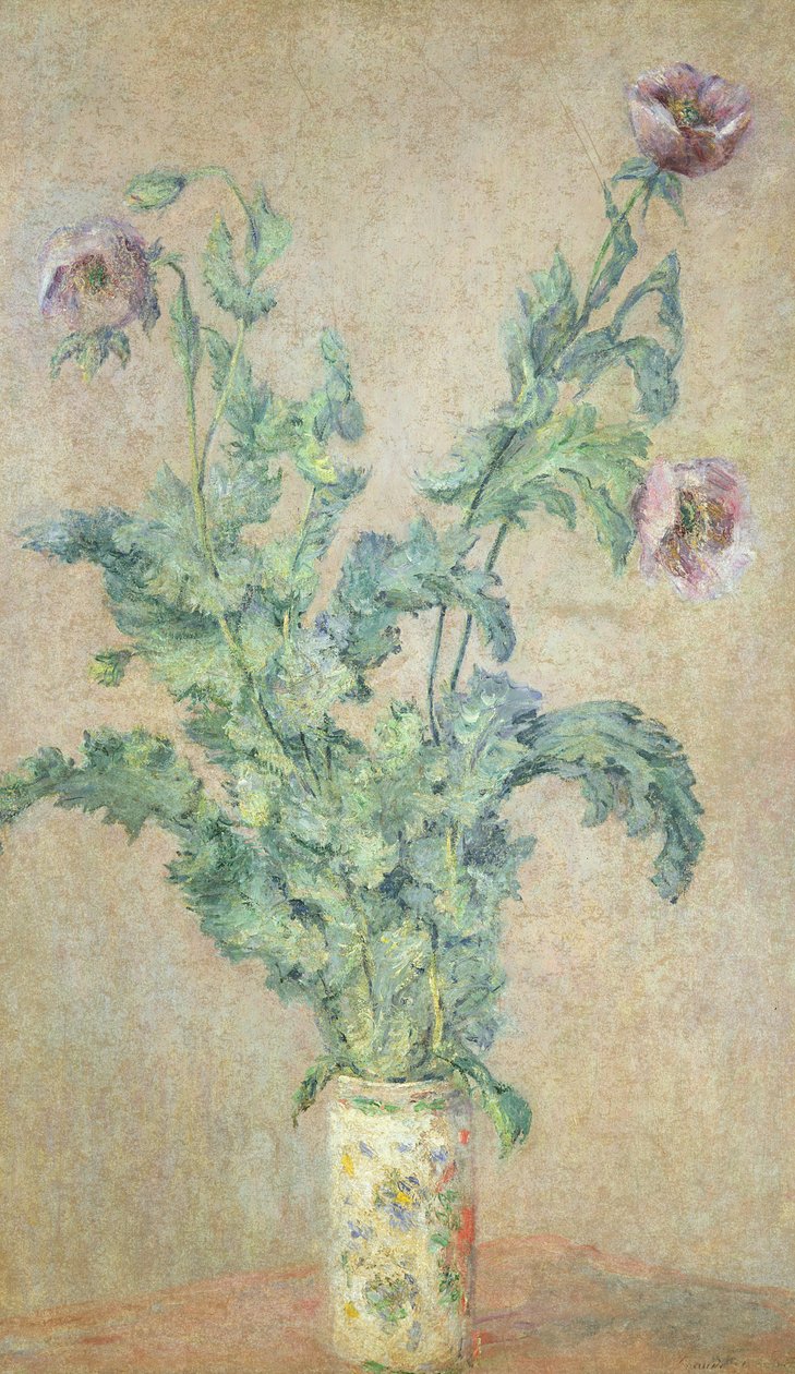Lilla valmuer af Claude Monet