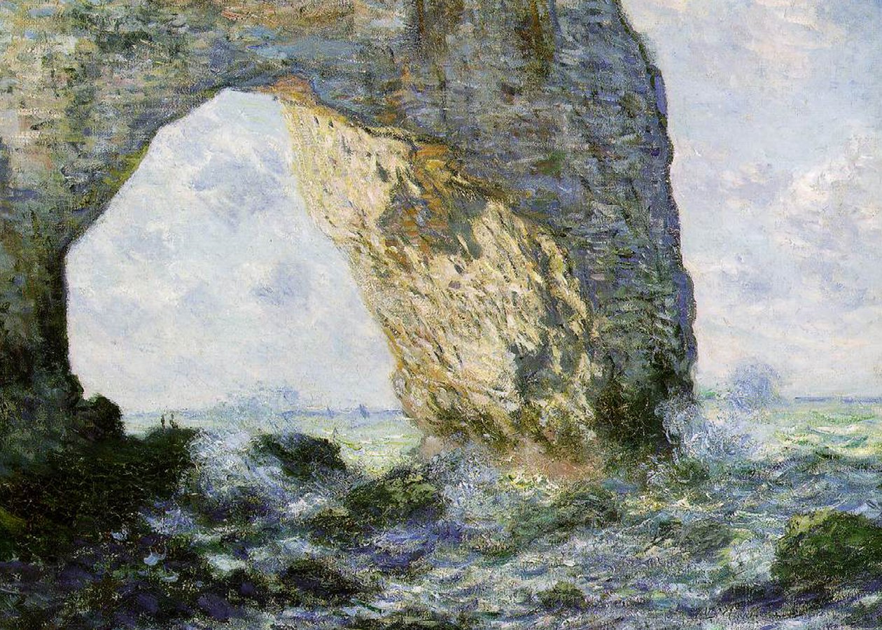 Rock Arch af Claude Monet