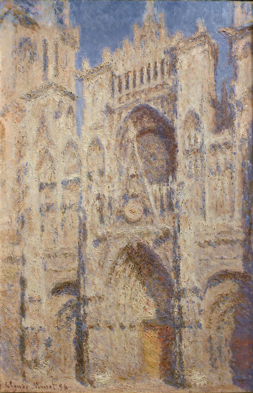 Rouen -katedralen af Claude Monet