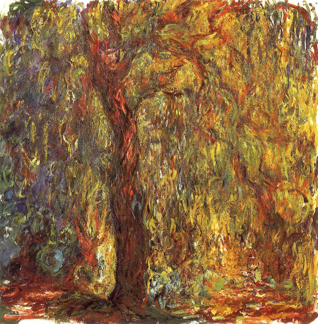 Grædende pil af Claude Monet