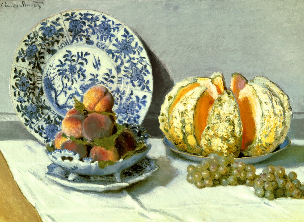Stilleben, 1872 af Claude Monet