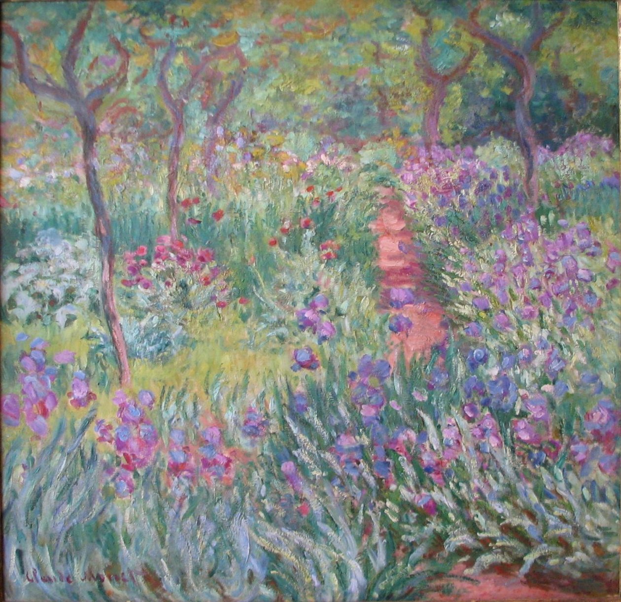 Kunstnerhaven i Giverny. af Claude Monet
