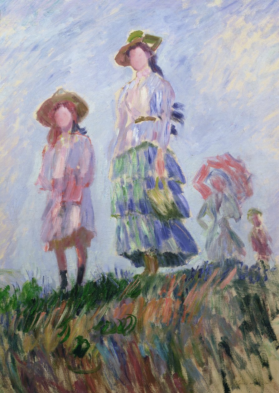 Gåturen (skitse) 1882 af Claude Monet