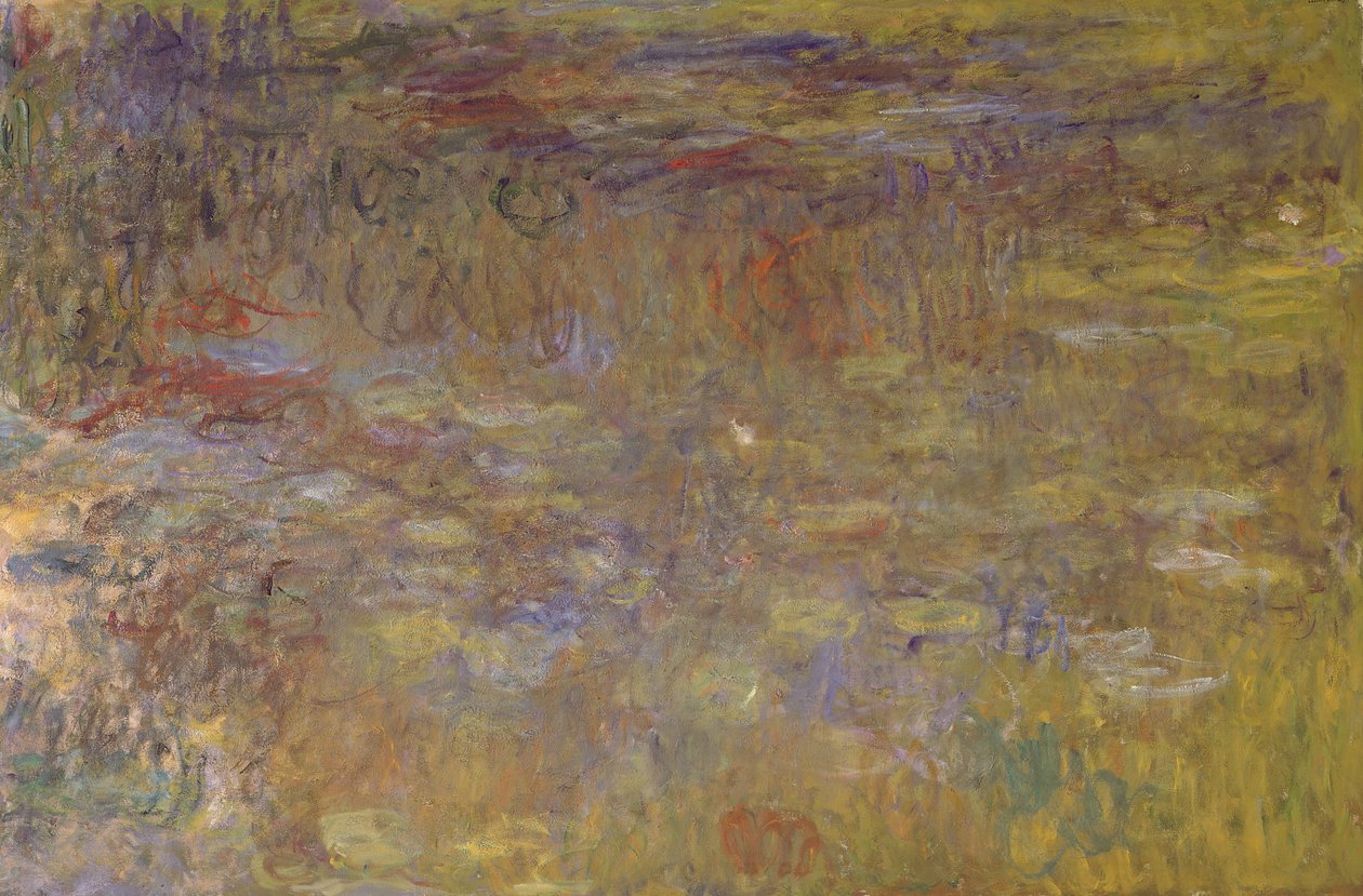 Åkandedammen, ca. 1917-20 af Claude Monet
