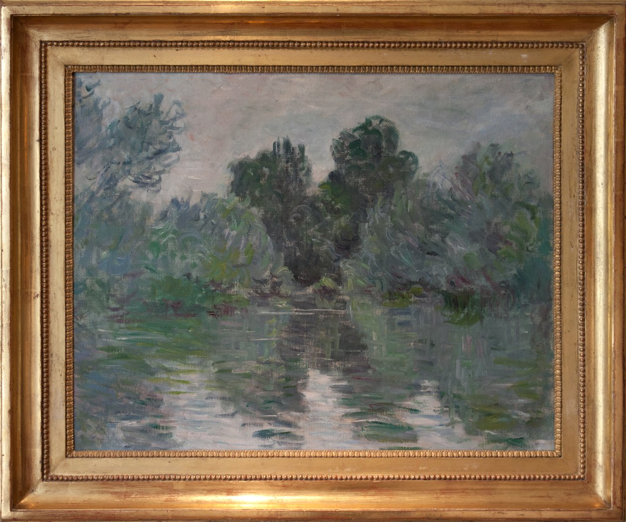 En arm af Seinen nær Vétheuil af Claude Monet