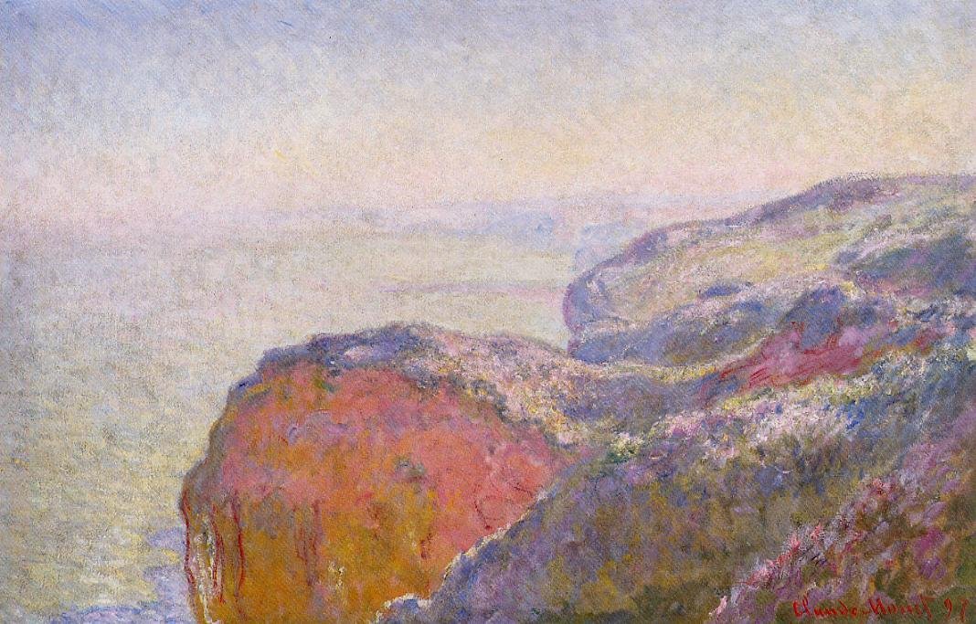 Val-Saint-Nicolas, i nærheden af Dieppe i morgen af Claude Monet