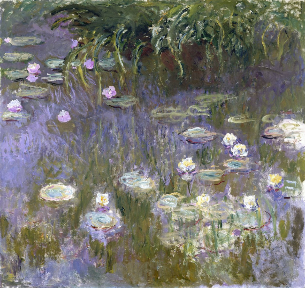Vandliljer af Claude Monet
