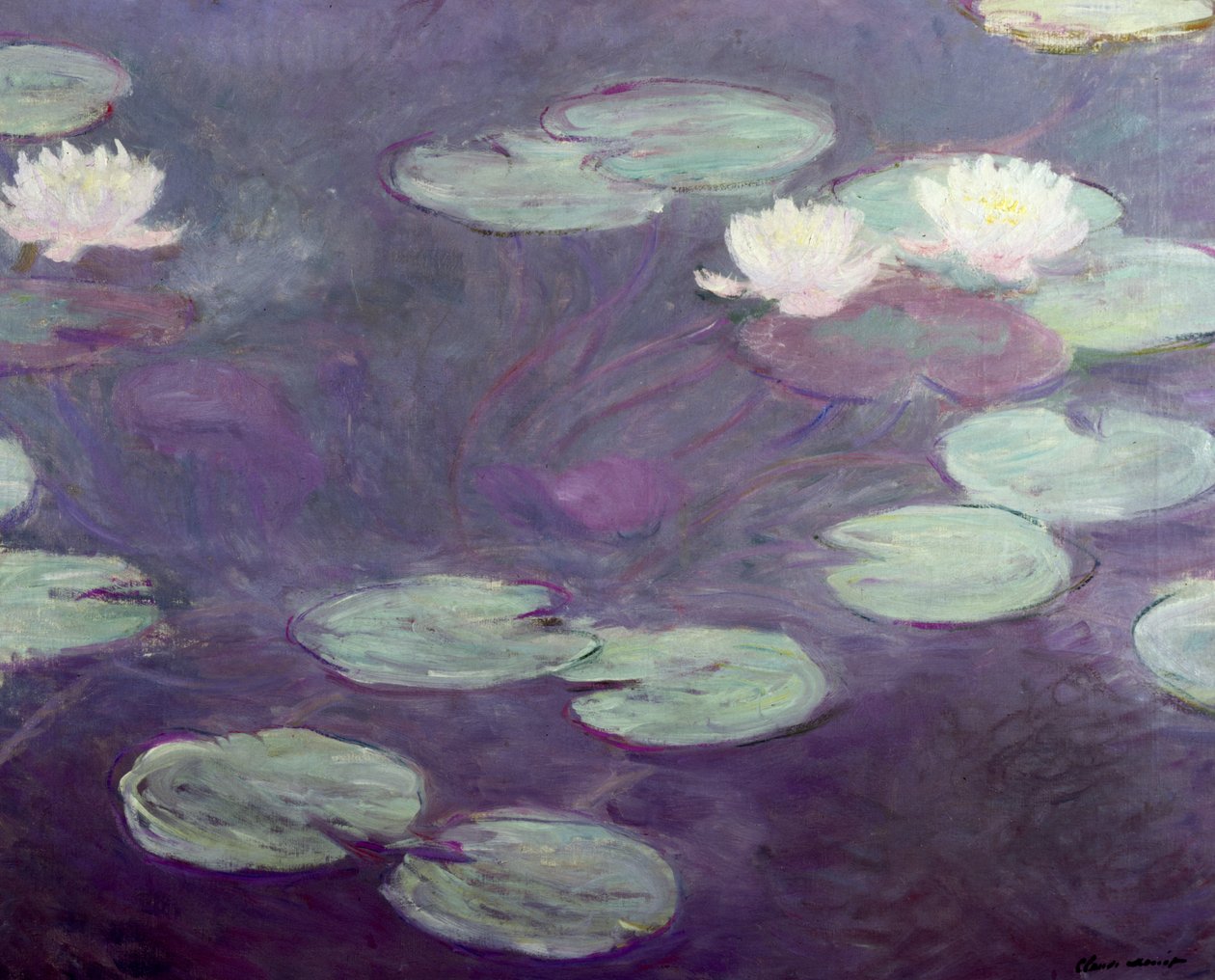 Vandliljer af Claude Monet