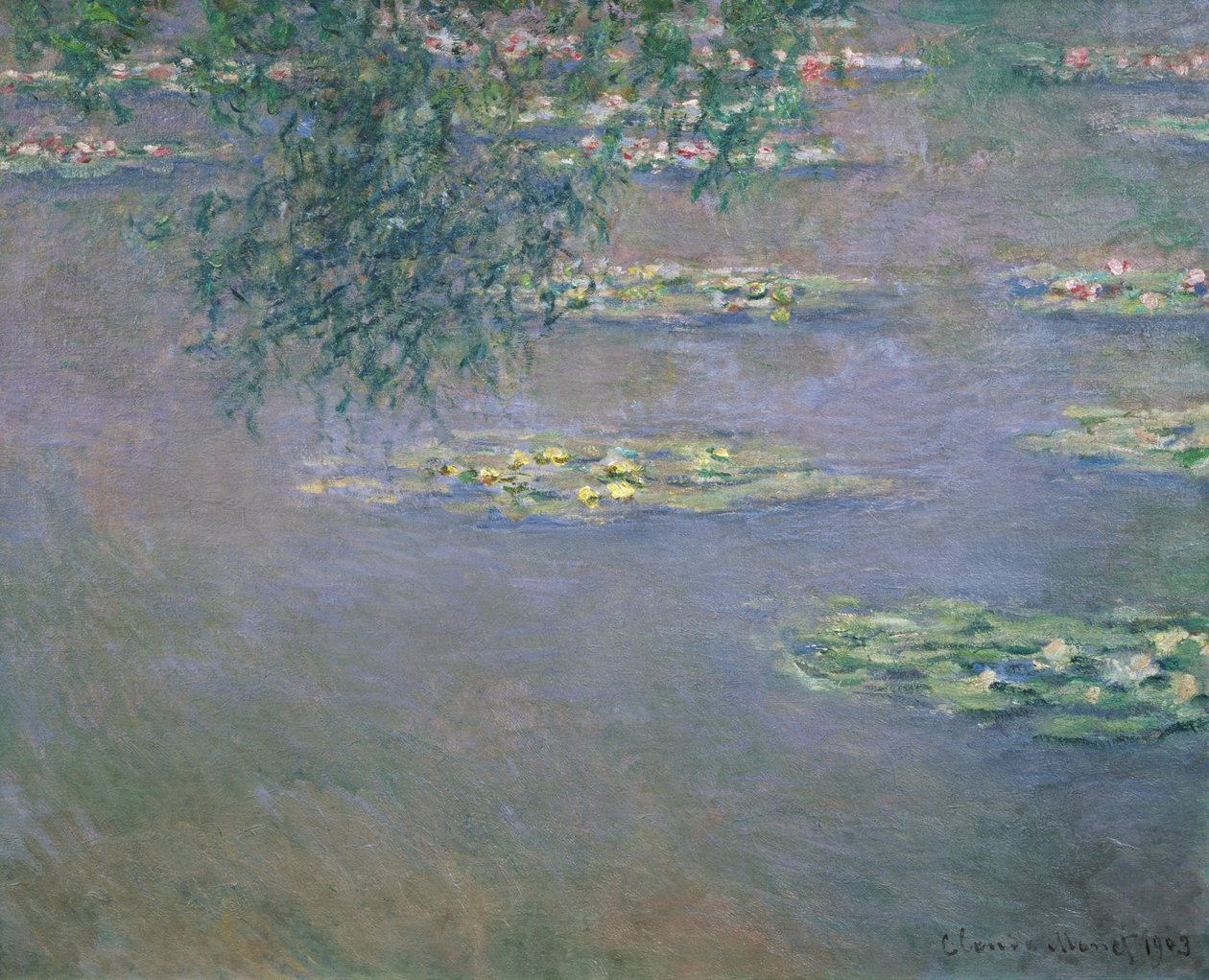 Vandliljer, 1903 af Claude Monet