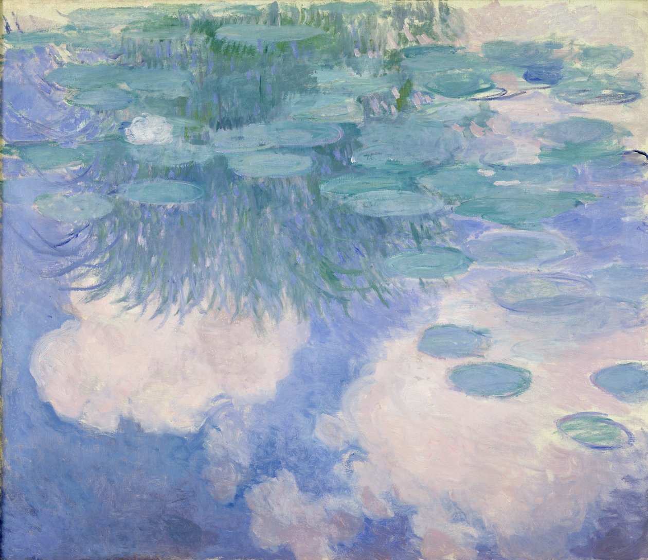 Vandliljer, 1914-17 (se detalje 382337) af Claude Monet