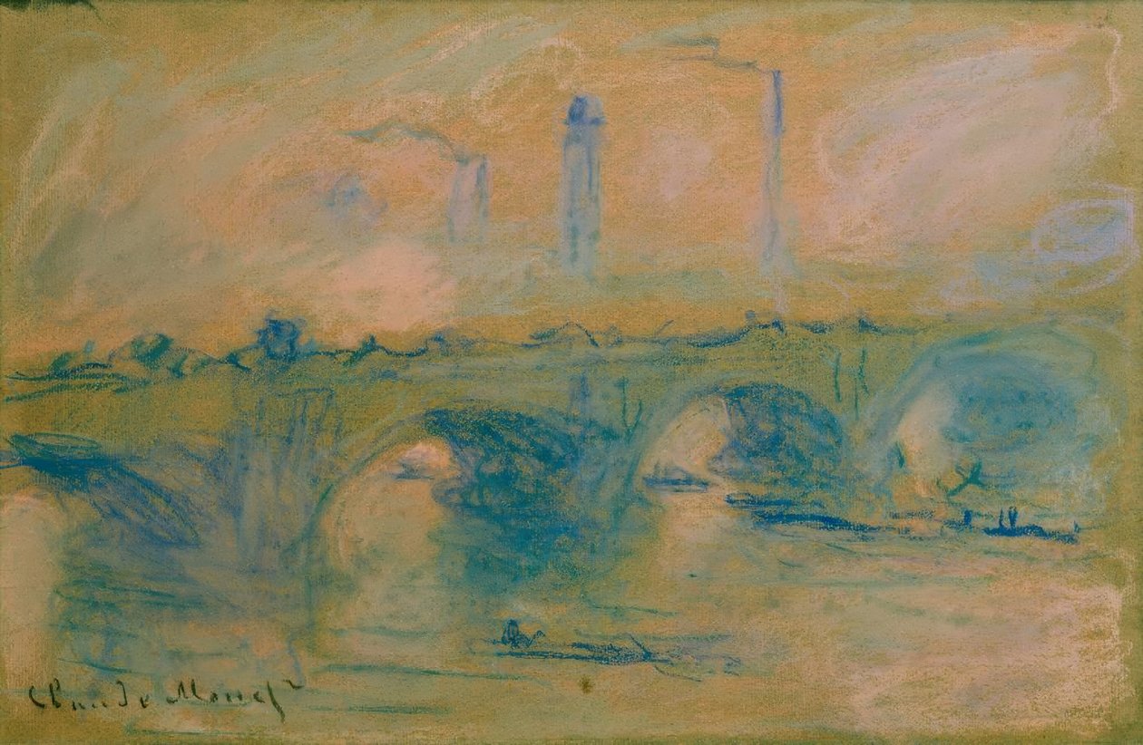 Waterloo Bridge af Claude Monet