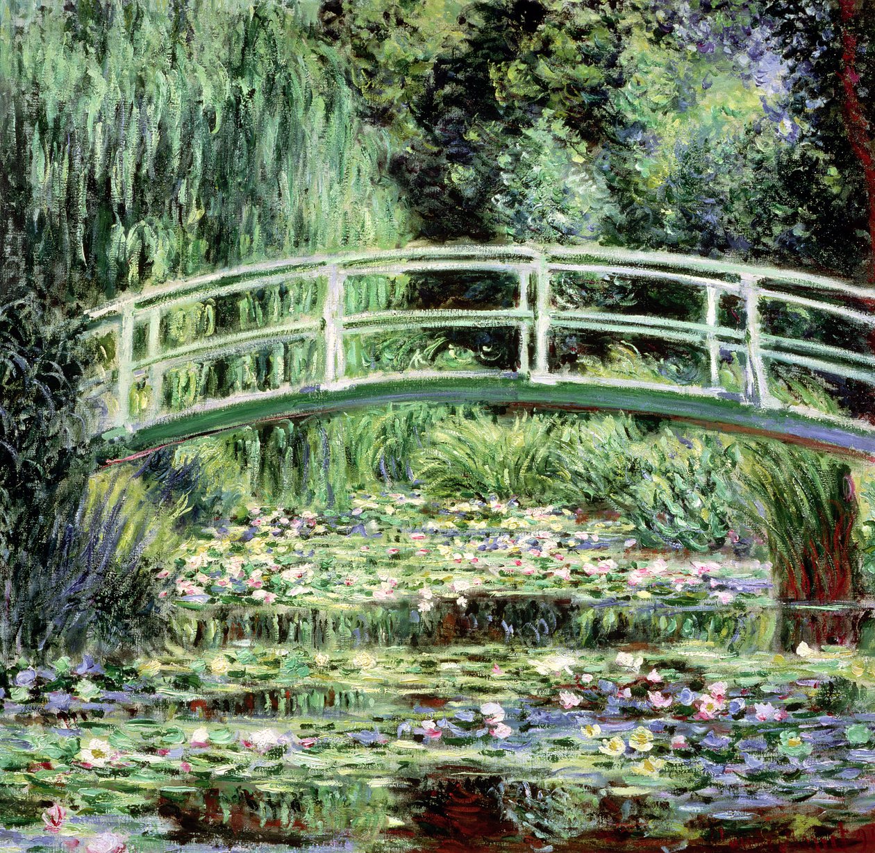 Hvide åkander, 1899 af Claude Monet