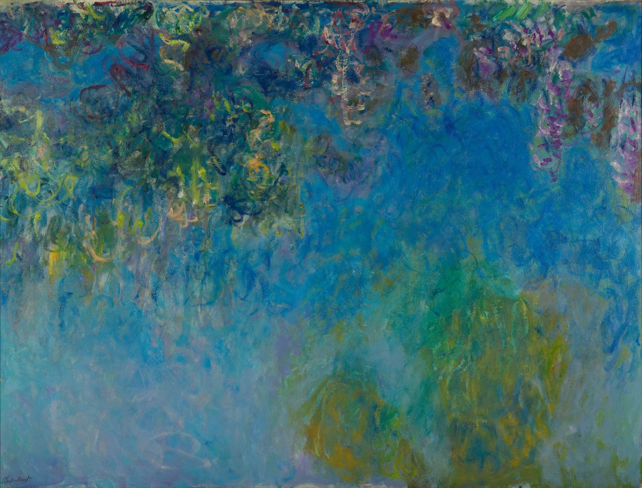Wisteria af Claude Monet