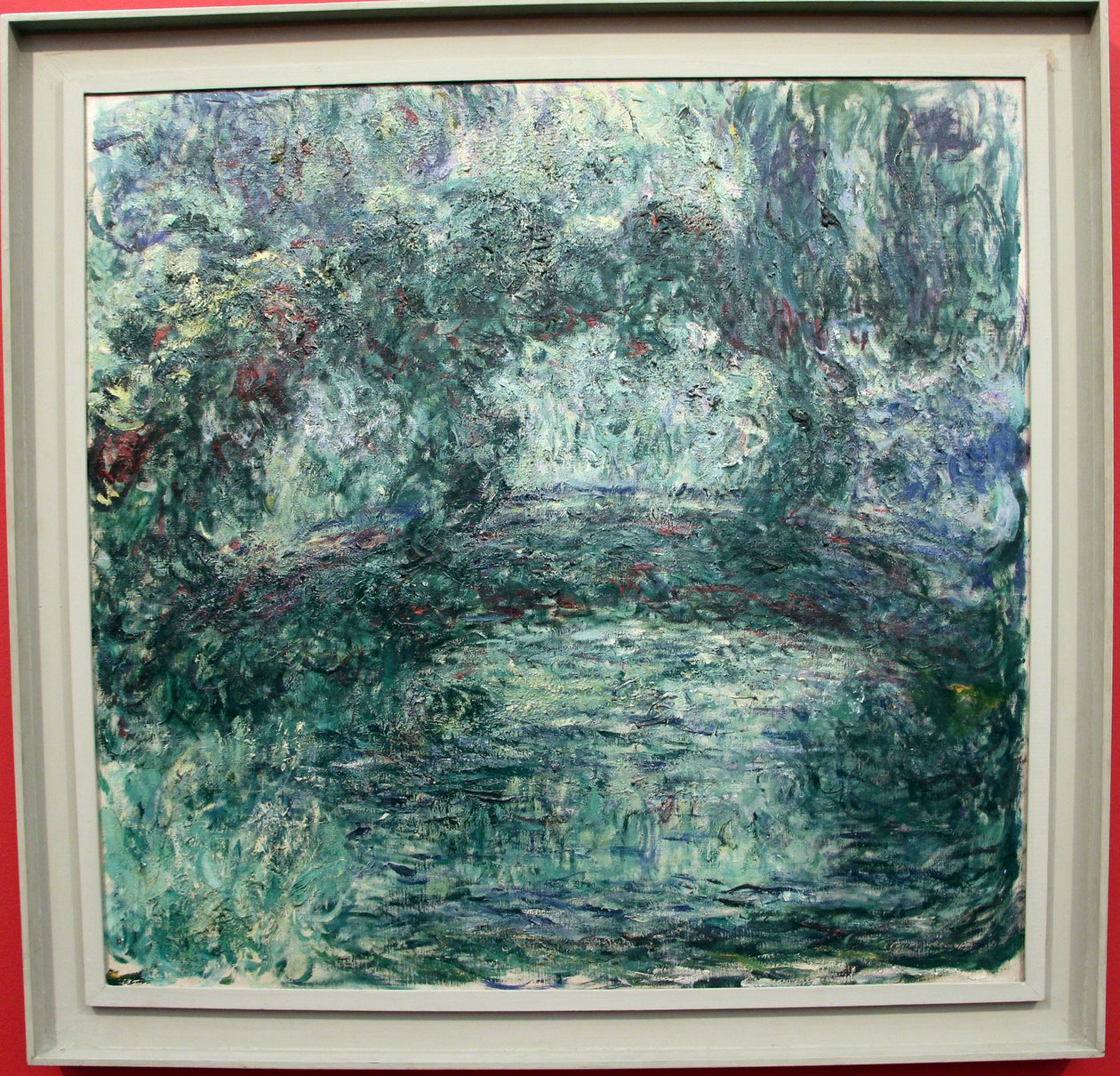 den japanske bro over åkandedammen i giverny af Claude Monet