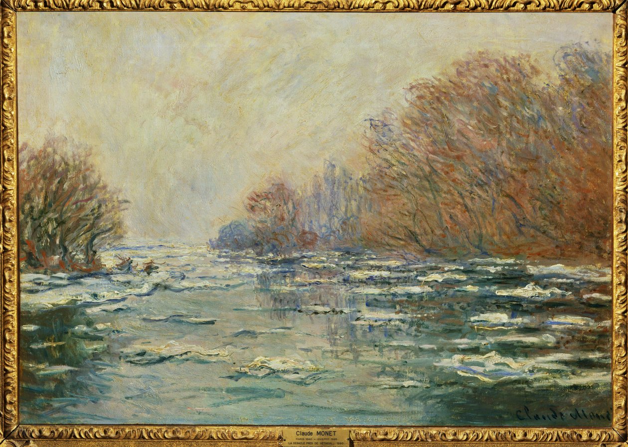 Ulykken i nærheden af Vetheuil ... af Claude (follower of) Monet
