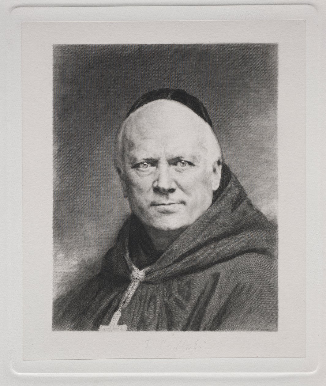 Dom Prosper Gueranger, Abbed af Solesmes af Claude Ferdinand Gaillard