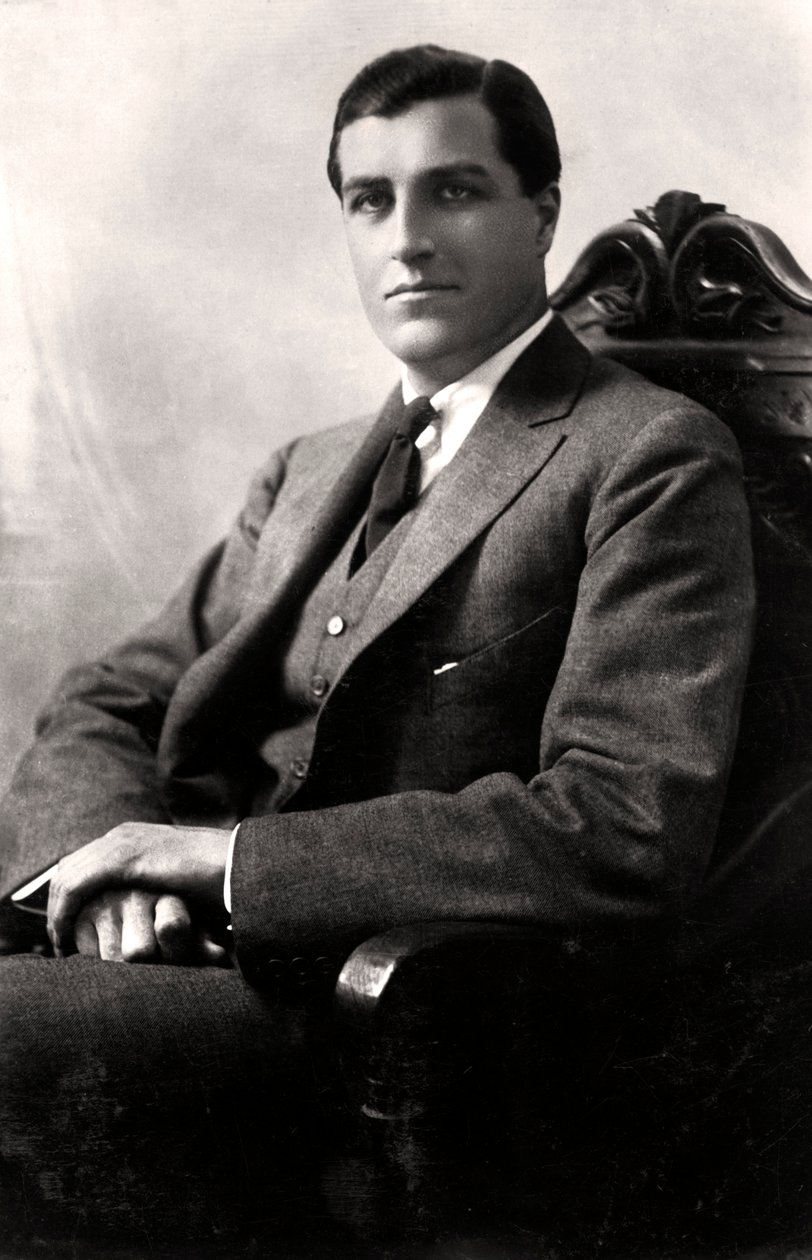 Godfrey Tearle 1884-1953, amerikansk skuespiller, 1916. af Claude Harris