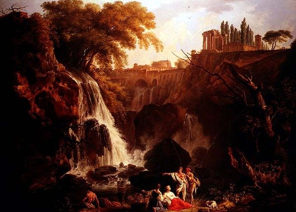 Tivolis fald af Claude Joseph Vernet