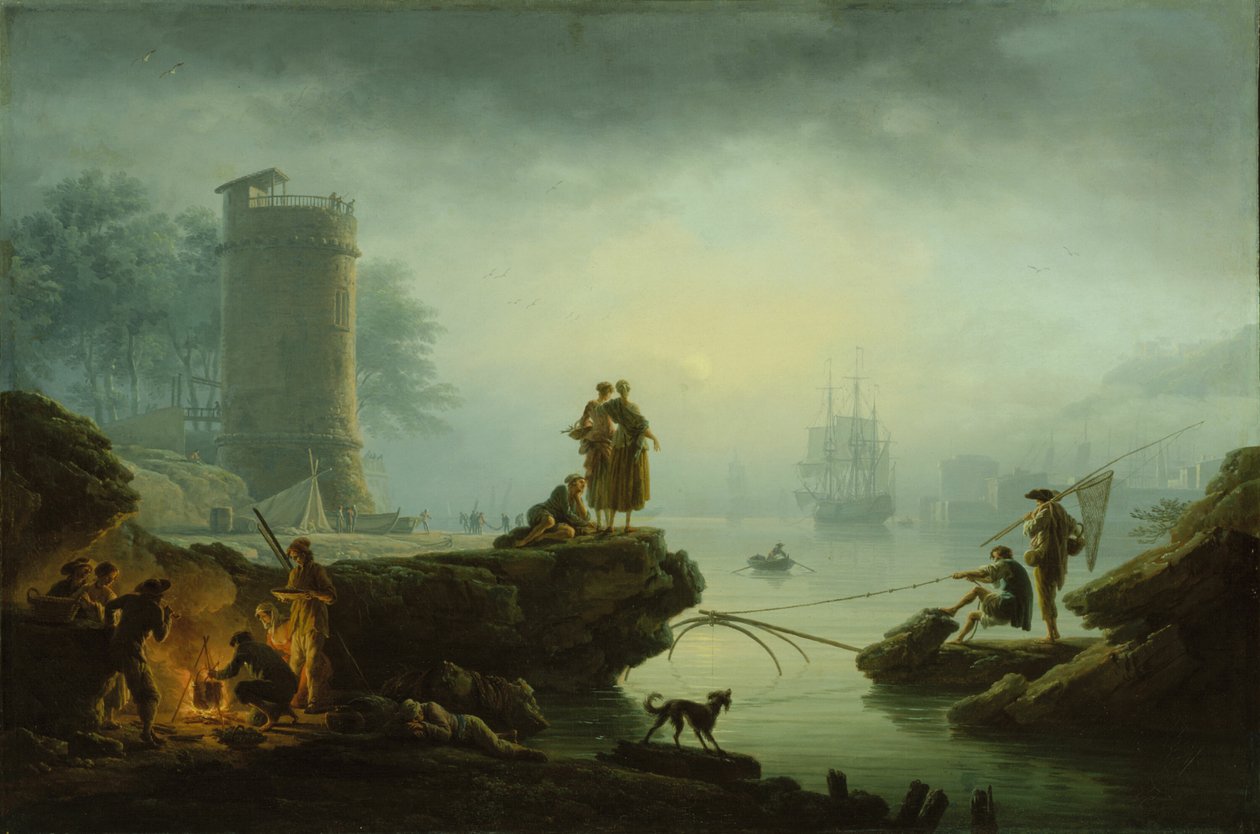 Morgen af Claude Joseph Vernet