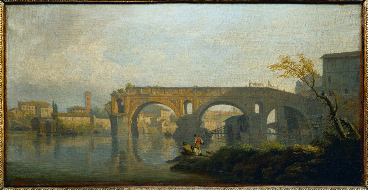 Ponte Rotto, Rom ... af Claude Joseph Vernet