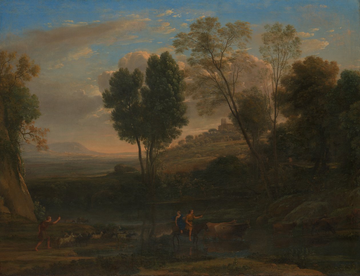 Solopgang, muligvis 1646-47. af Claude Lorrain